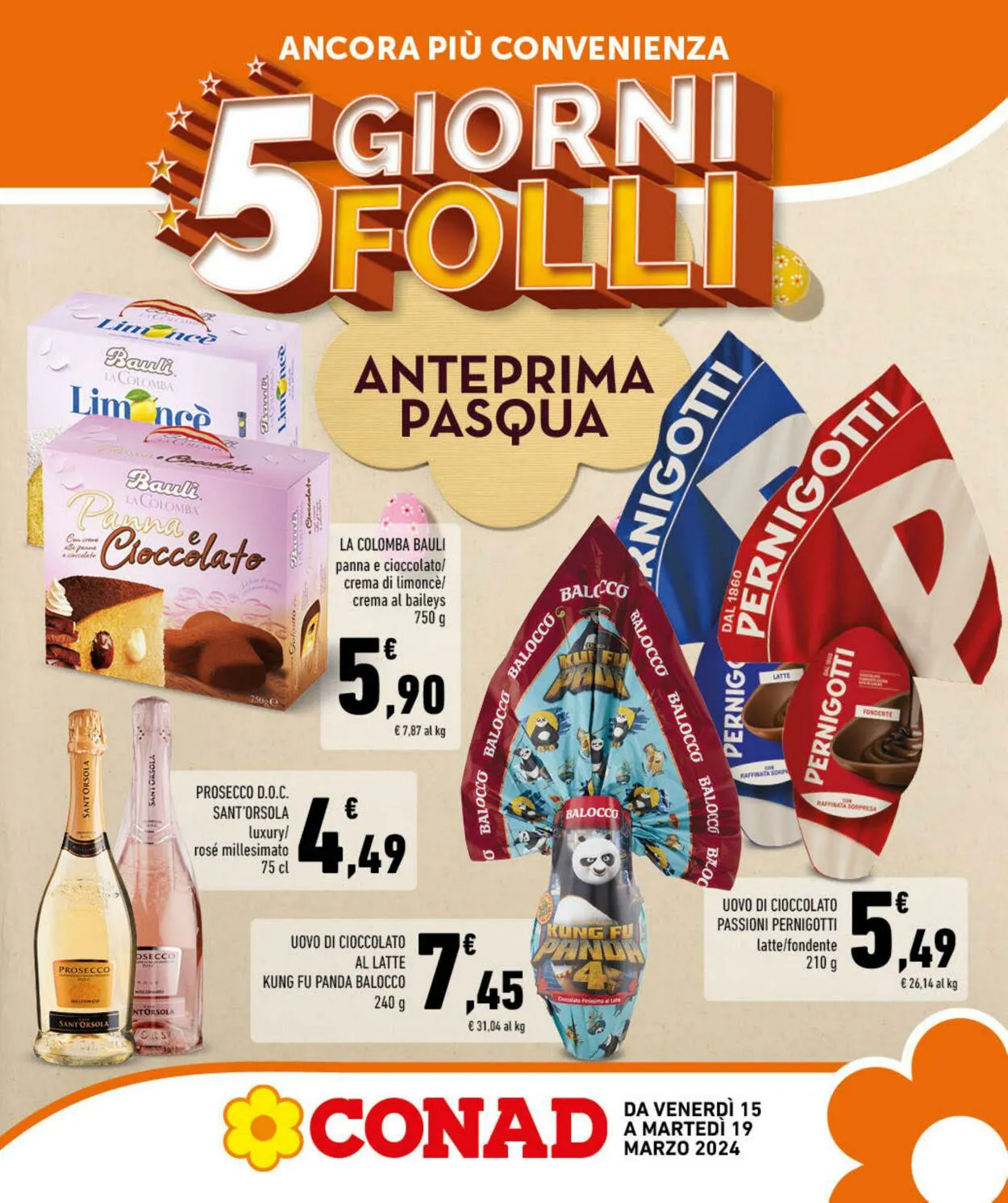 Conad - Superstore - Napoli Volantino attuale da 15 marzo a 19 marzo di 2024 - Pagina del volantino 1