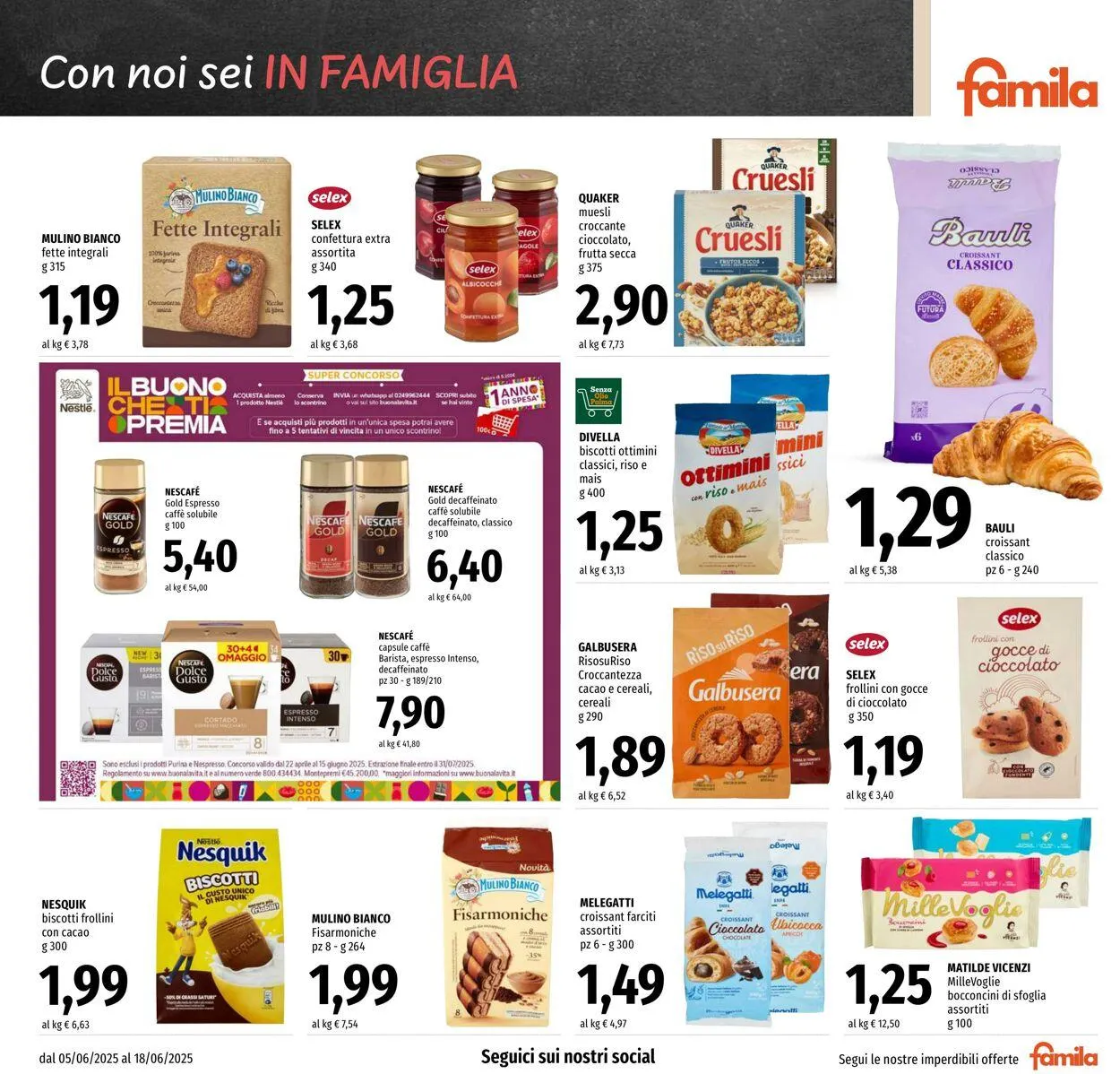 Famila Volantino attuale da 5 giugno a 18 giugno di 2025 - Pagina del volantino 15