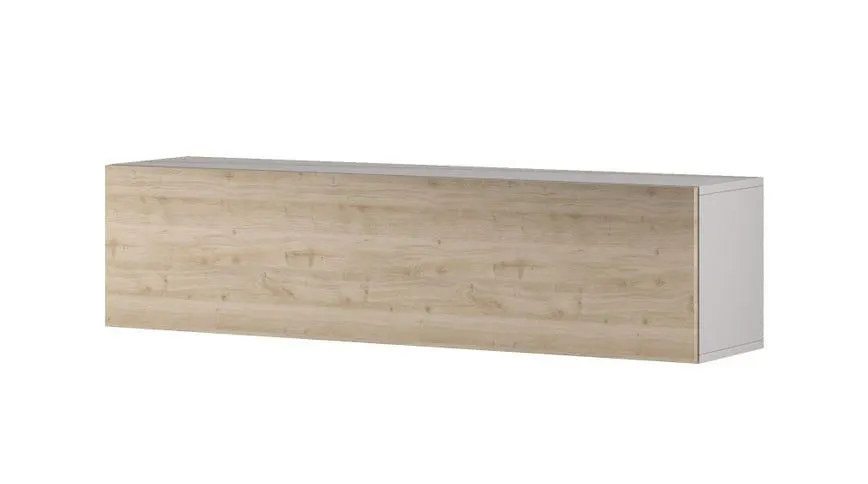 Gilda pensile 1 anta a ribalta rovere cadiz L140 cm