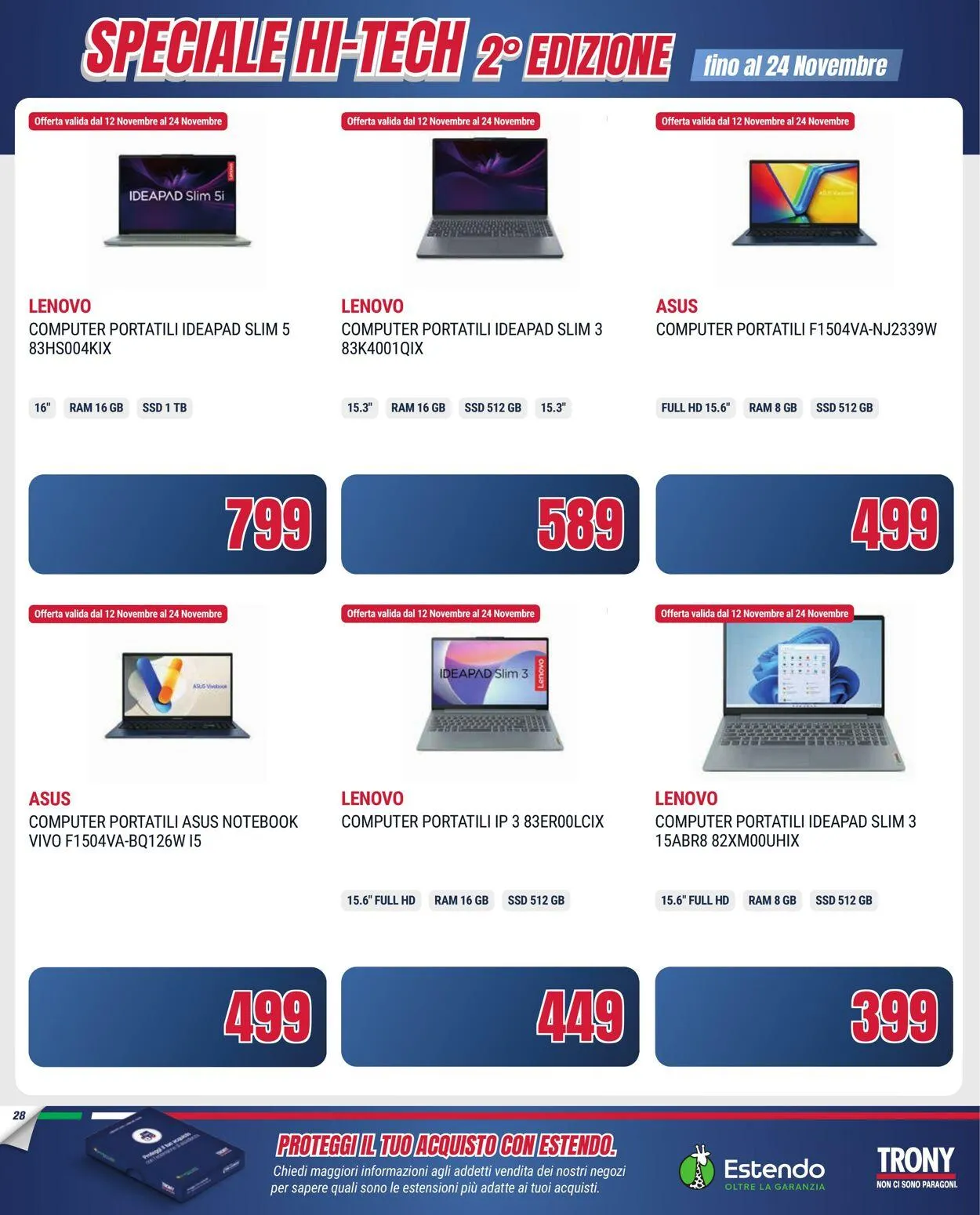 Trony Volantino attuale da 30 ottobre a 24 novembre di 2025 - Pagina del volantino 9