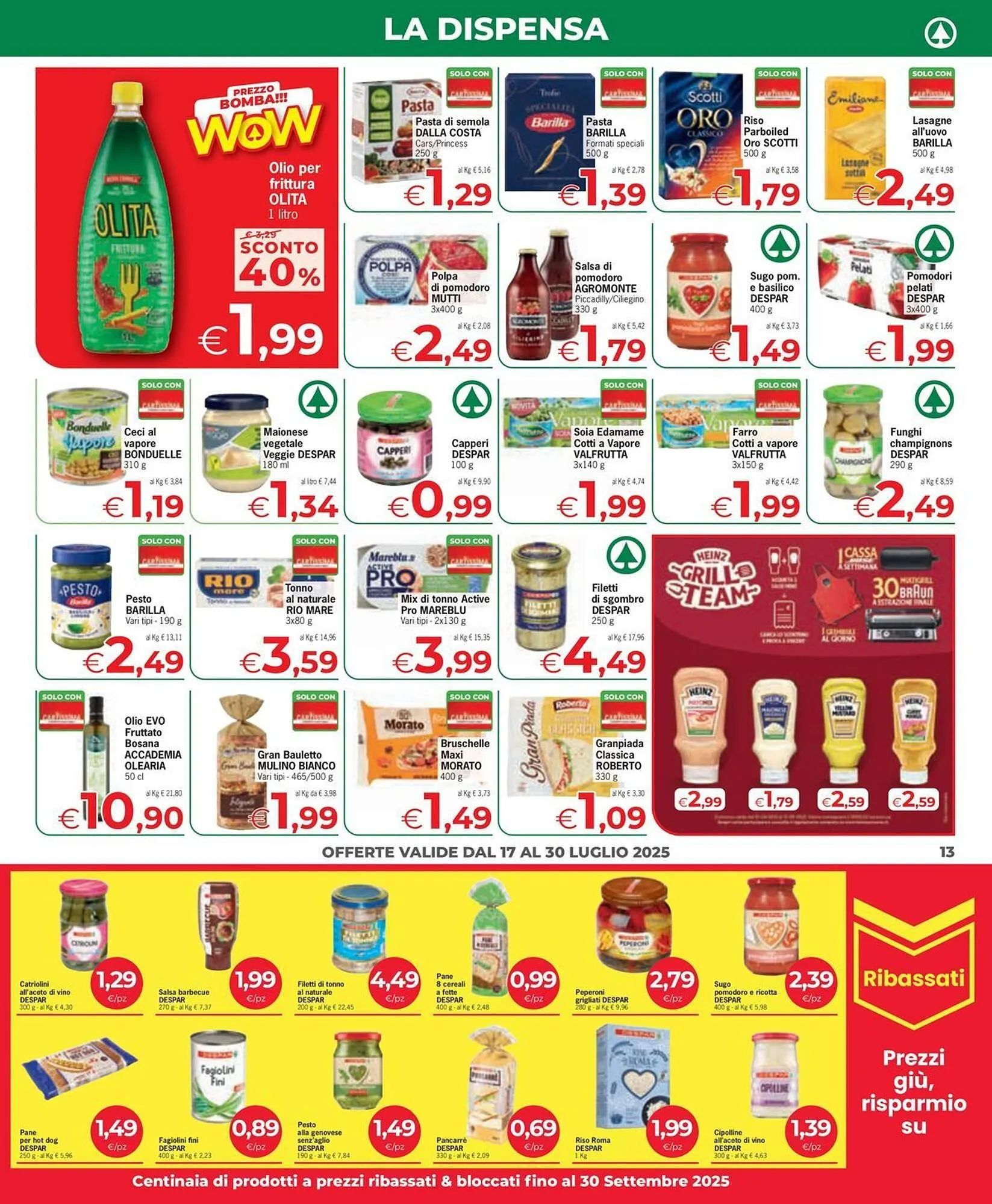 Volantino Despar da 17 luglio a 30 luglio di 2025 - Pagina del volantino 13