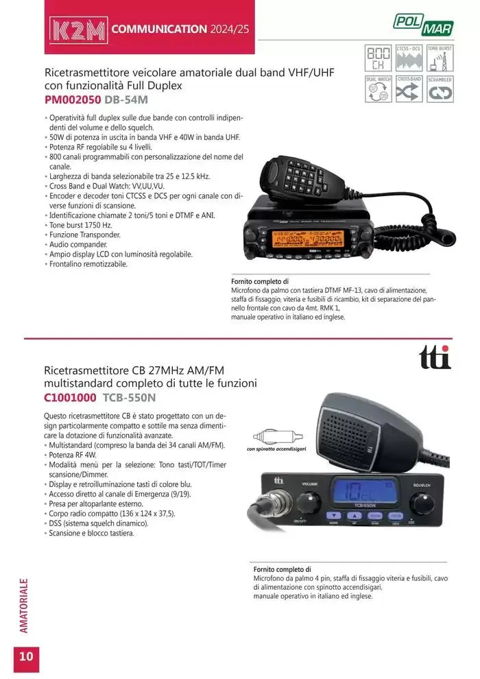 Comunicazione K2M da 28 gennaio a 31 dicembre di 2025 - Pagina del volantino 10