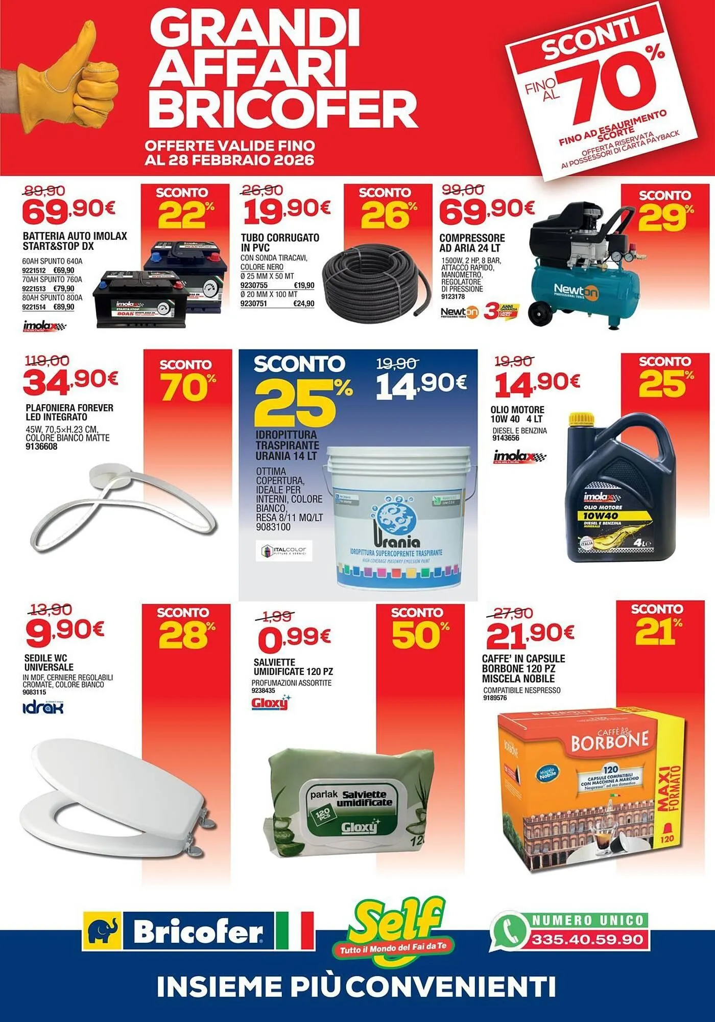 Volantino Bricofer da 27 gennaio a 28 febbraio di 2026 - Pagina del volantino 10