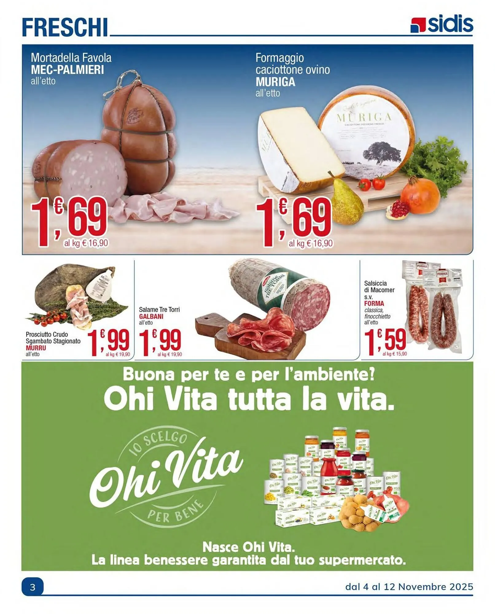Volantino Sidis da 5 novembre a 12 novembre di 2025 - Pagina del volantino 3