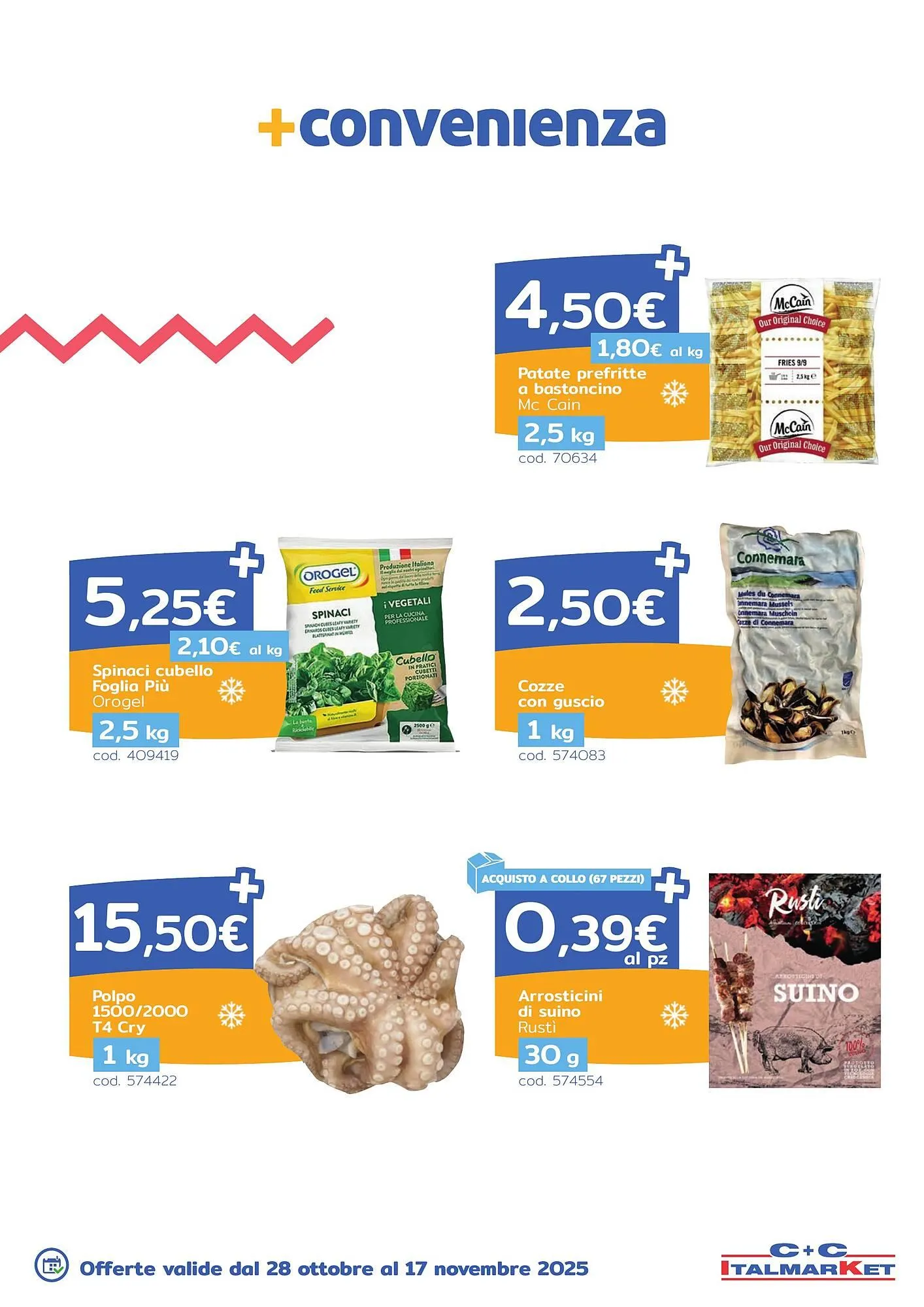 Volantino C+C Italmarket da 28 ottobre a 17 novembre di 2025 - Pagina del volantino 6