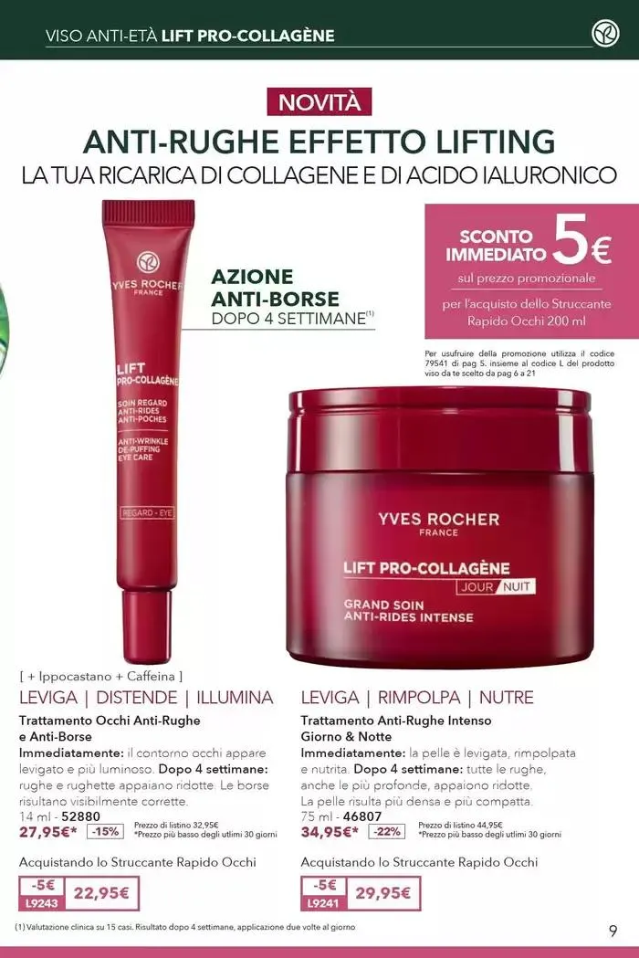 Delicato sugli occhi  da 22 ottobre a 21 novembre di 2024 - Pagina del volantino 9
