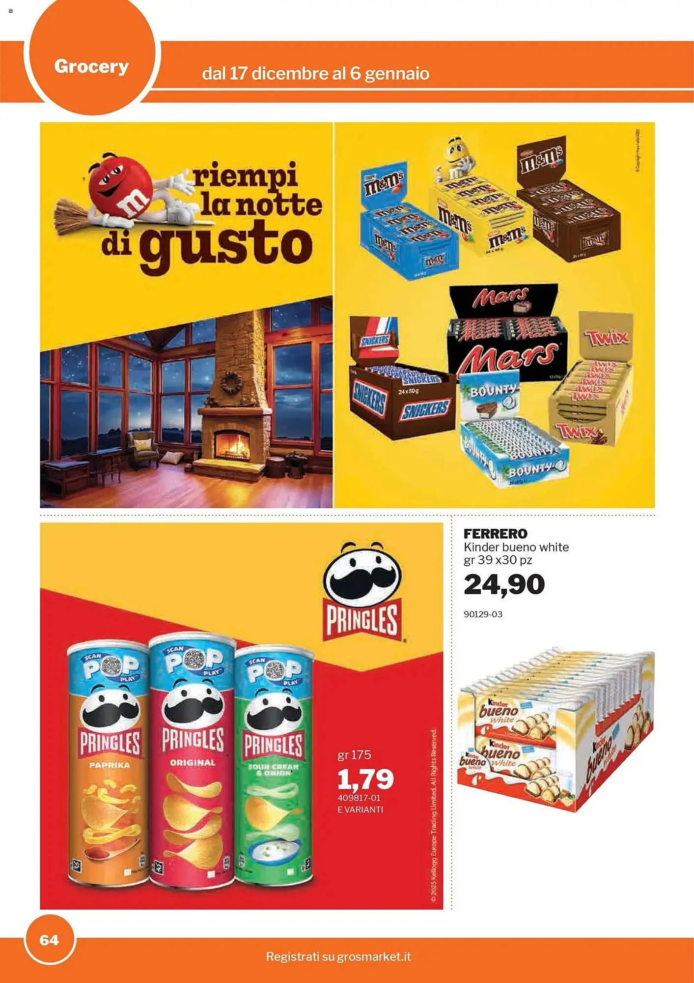 Volantino GrosMarket da 17 dicembre a 6 gennaio di 2026 - Pagina del volantino 64