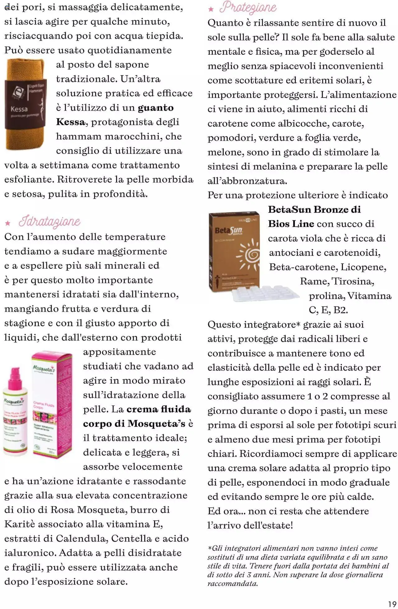 Bellezza Naturale Natura Sì da 1 aprile a 31 dicembre di 2024 - Pagina del volantino 19