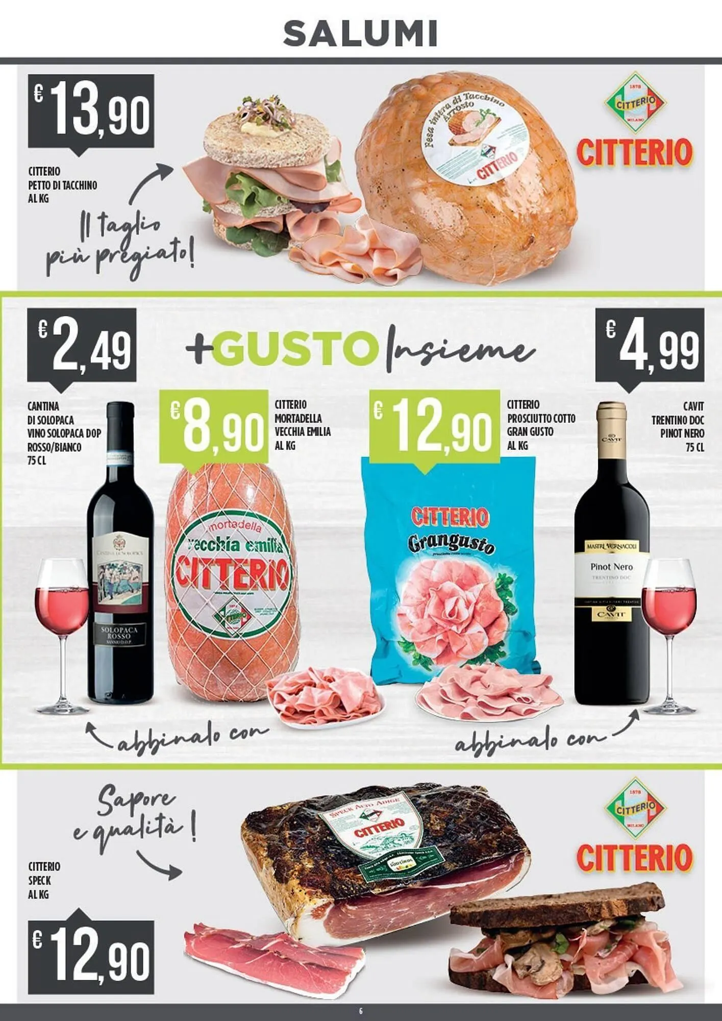 Volantino Supermercato Pollio da 2 giugno a 15 giugno di 2025 - Pagina del volantino 6