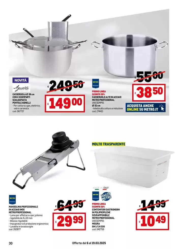 Offerte per te -Maxi da 6 marzo a 19 marzo di 2025 - Pagina del volantino 30