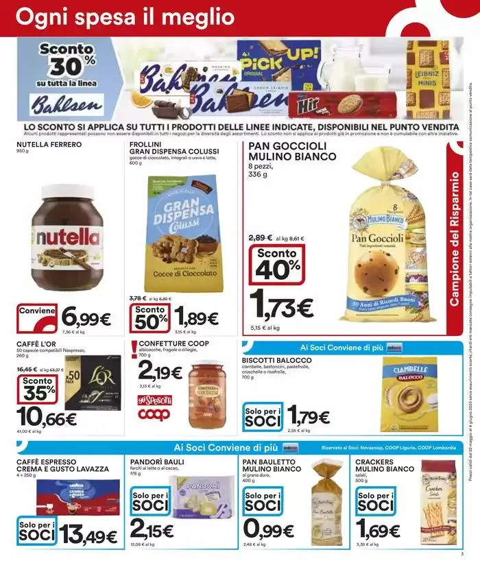 Sconti fino al 50 % da 22 maggio a 4 giugno di 2025 - Pagina del volantino 3