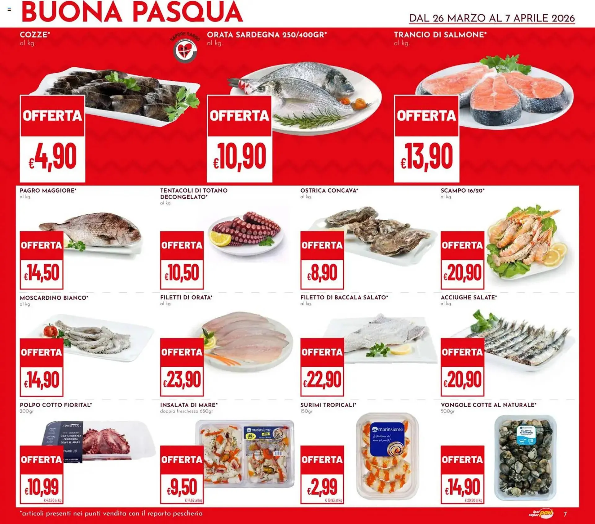 Volantino Pan da 26 marzo a 7 aprile di 2026 - Pagina del volantino 7