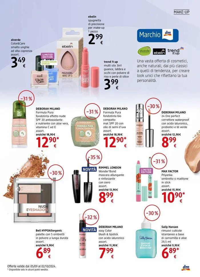 Journal da 5 settembre a 2 ottobre di 2024 - Pagina del volantino 7