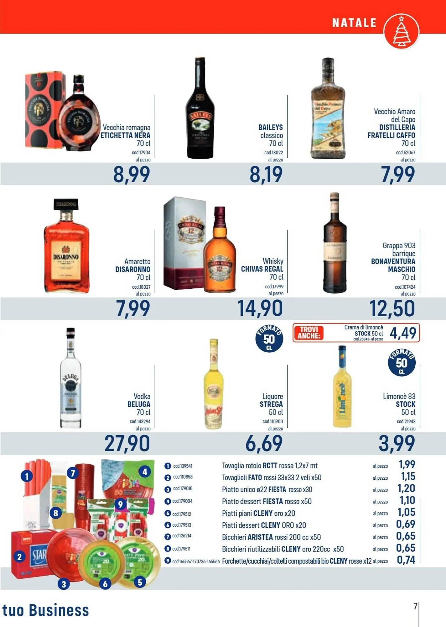 Volantino Talento Professional Store da 8 dicembre a 21 dicembre di 2025 - Pagina del volantino 7