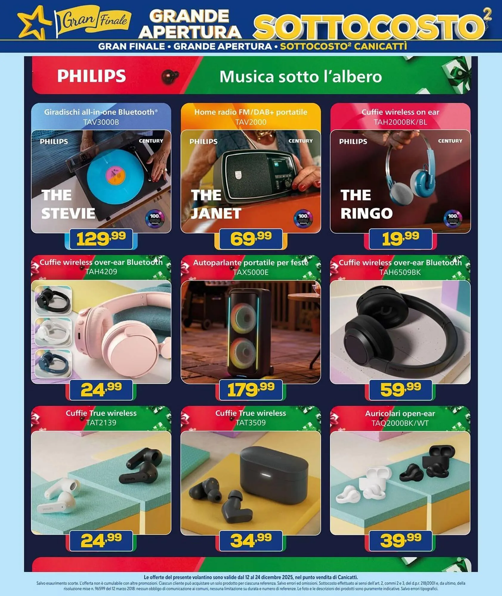 Volantino Euronics da 12 dicembre a 24 dicembre di 2025 - Pagina del volantino 39