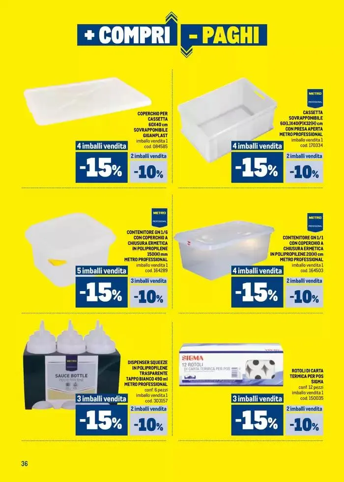 + Compri - Paghi dal 1.05 al 9.07 da 2 maggio a 9 luglio di 2025 - Pagina del volantino 36