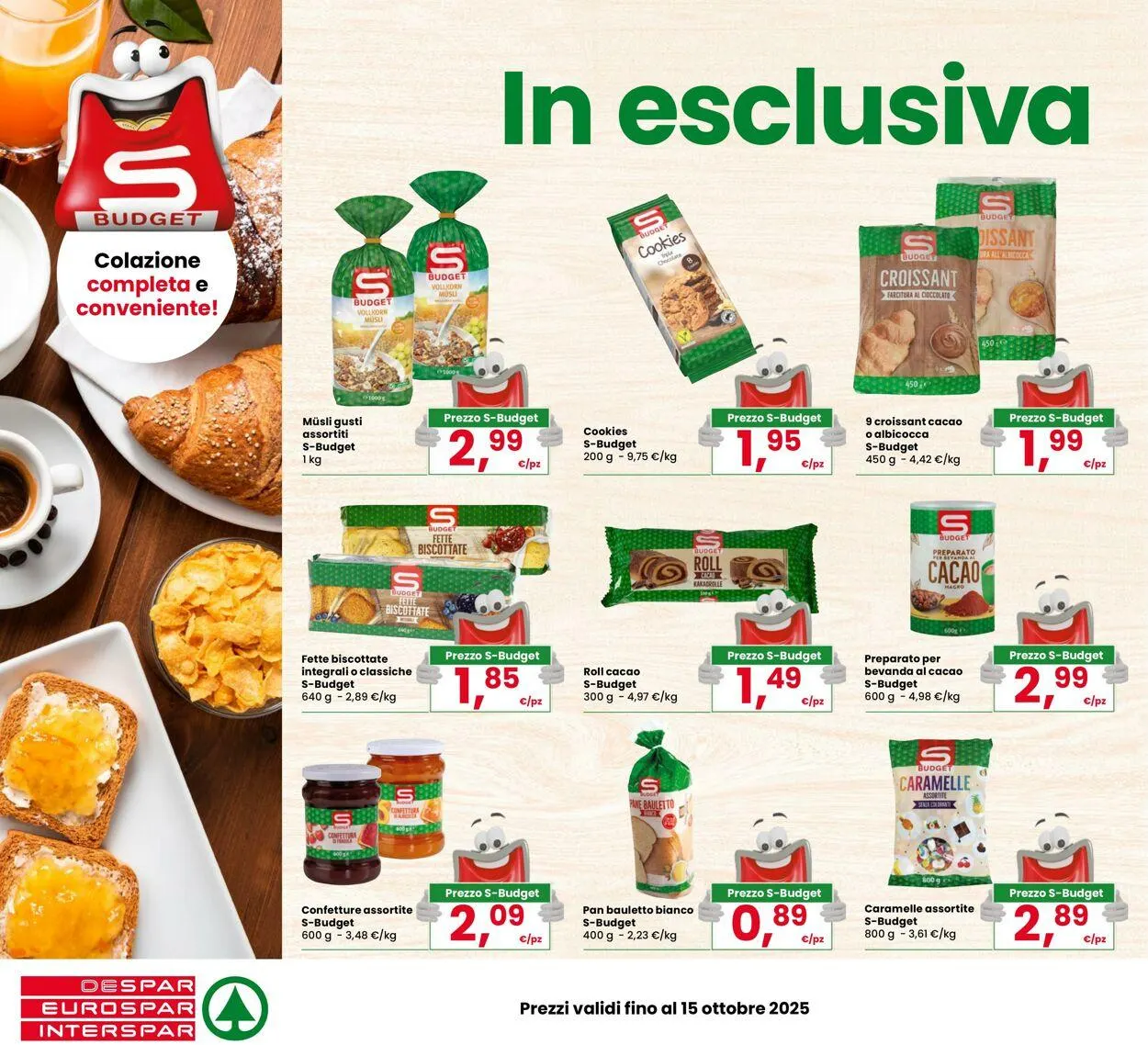 Eurospar Volantino attuale da 18 settembre a 15 ottobre di 2025 - Pagina del volantino 6