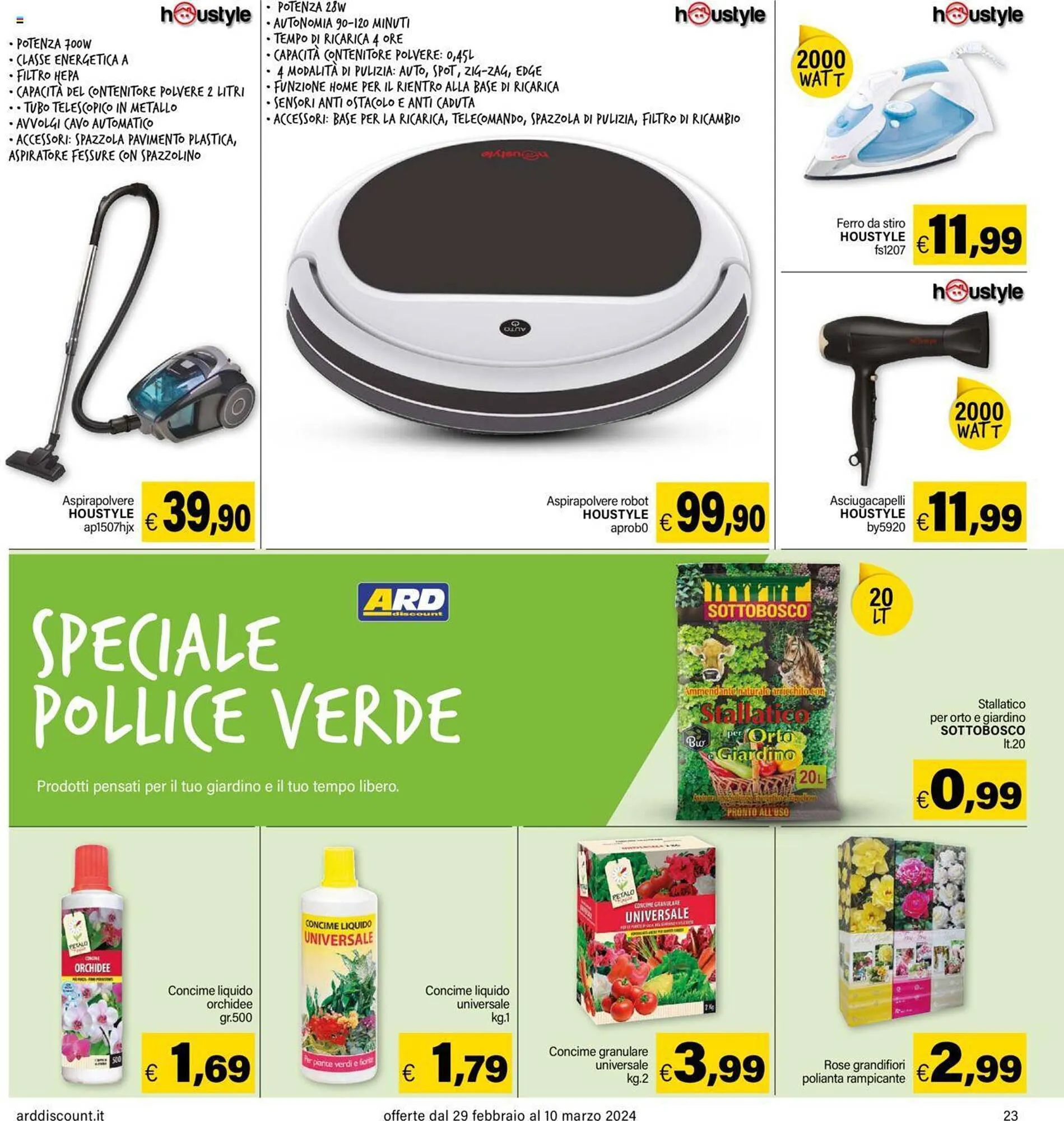 Volantino Ard Discount da 29 febbraio a 10 marzo di 2024 - Pagina del volantino 23