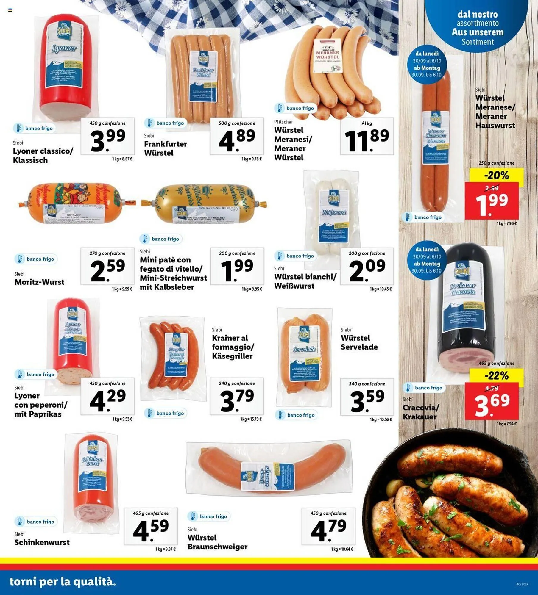 Volantino Lidl da 30 settembre a 6 ottobre di 2024 - Pagina del volantino 3