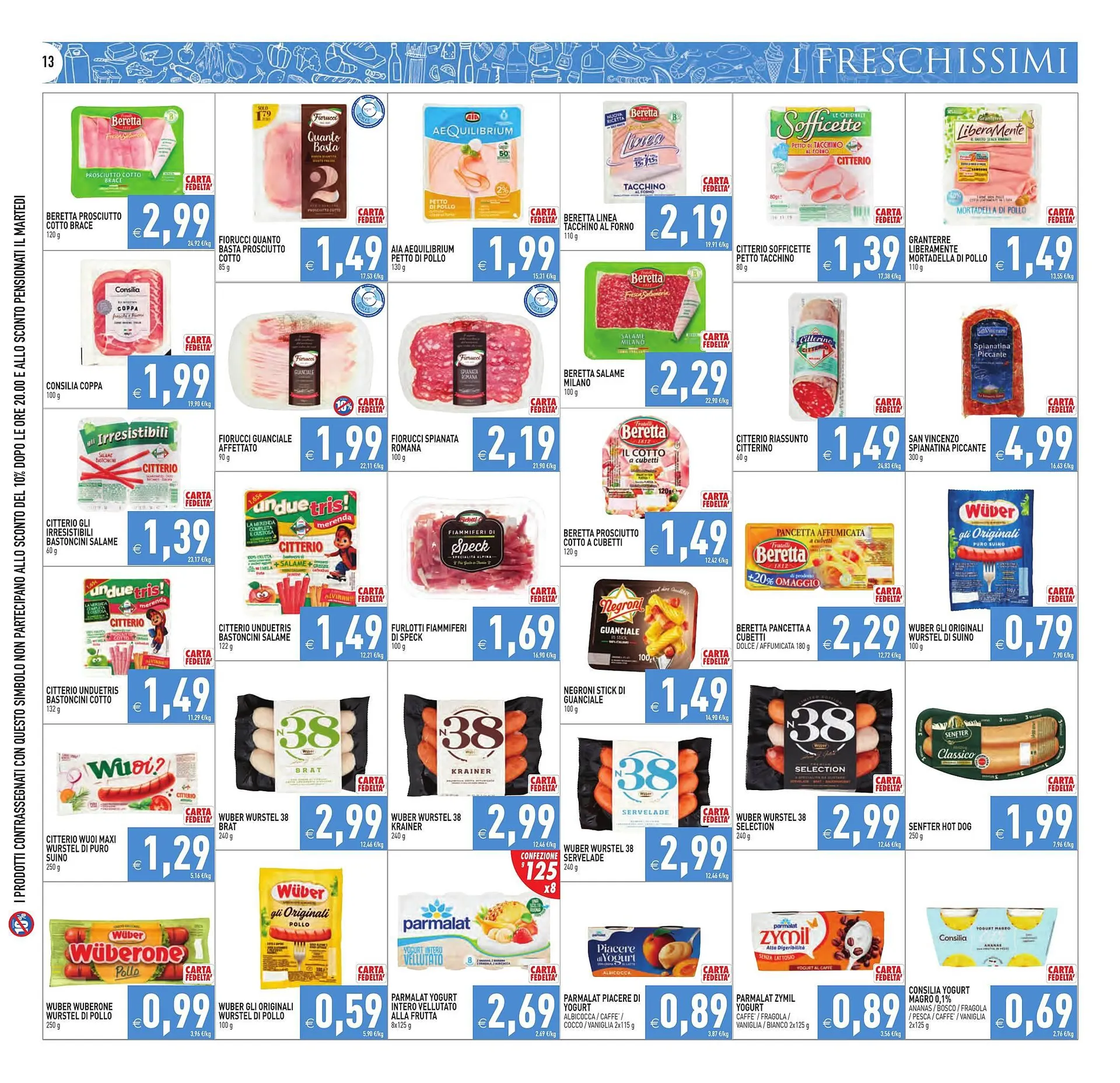 Volantino Supermercati Agorà da 18 agosto a 25 agosto di 2025 - Pagina del volantino 13