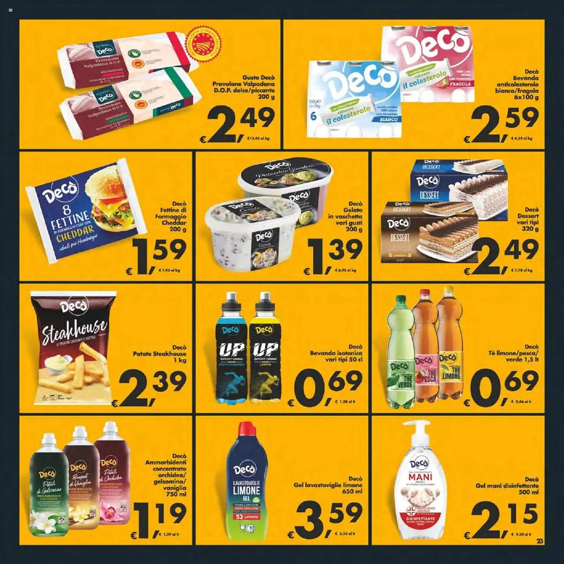 Volantino Gourmet Déco da 2 maggio a 12 maggio di 2025 - Pagina del volantino 23