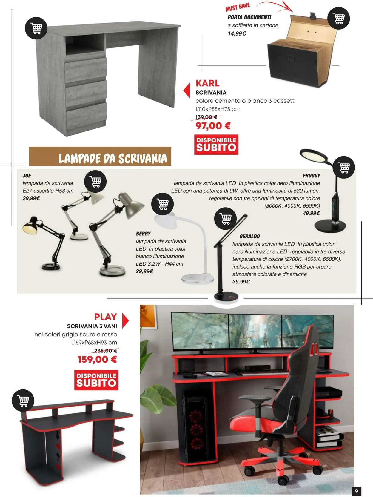 Conforama Volantino attuale da 29 luglio a 12 agosto di 2025 - Pagina del volantino 9