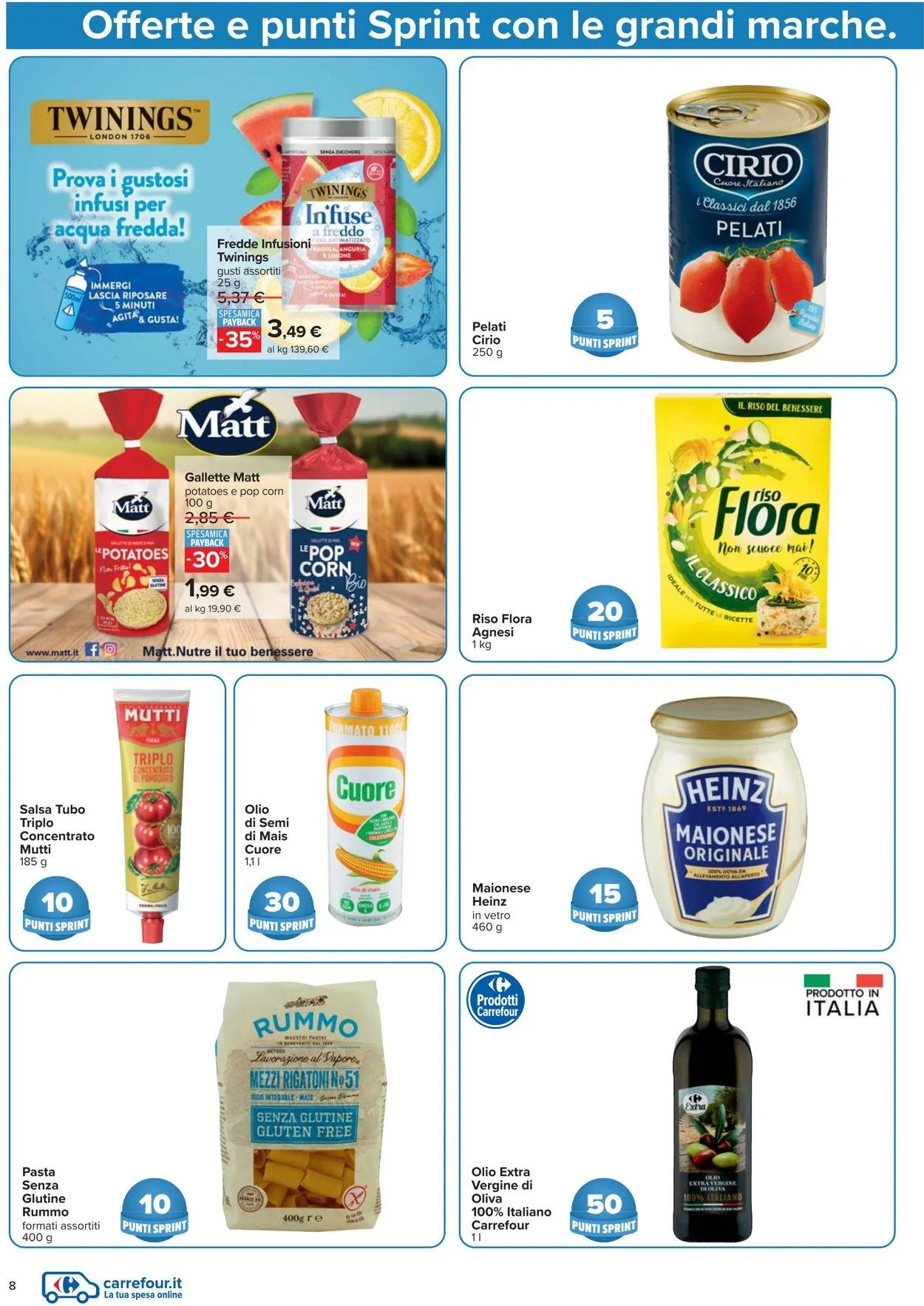 Carrefour Volantino attuale da 24 luglio a 6 agosto di 2025 - Pagina del volantino 8