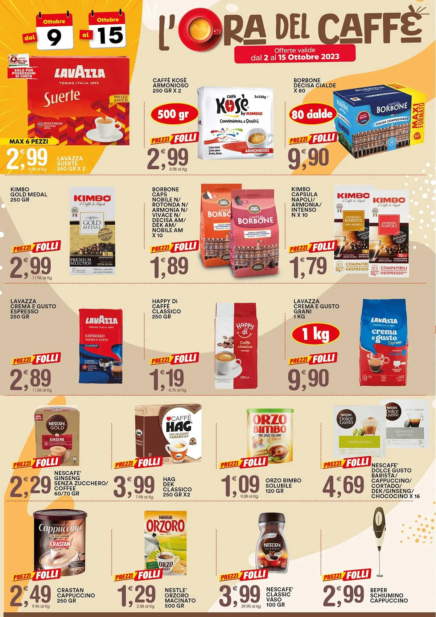 Volantino Gecop da 2 ottobre a 15 ottobre di 2023 - Pagina del volantino 16