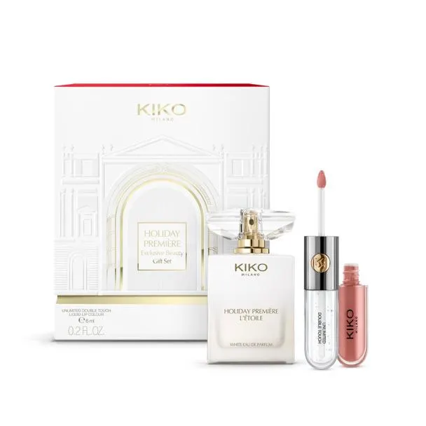 Gift set completo: rossetto liquido e profumo