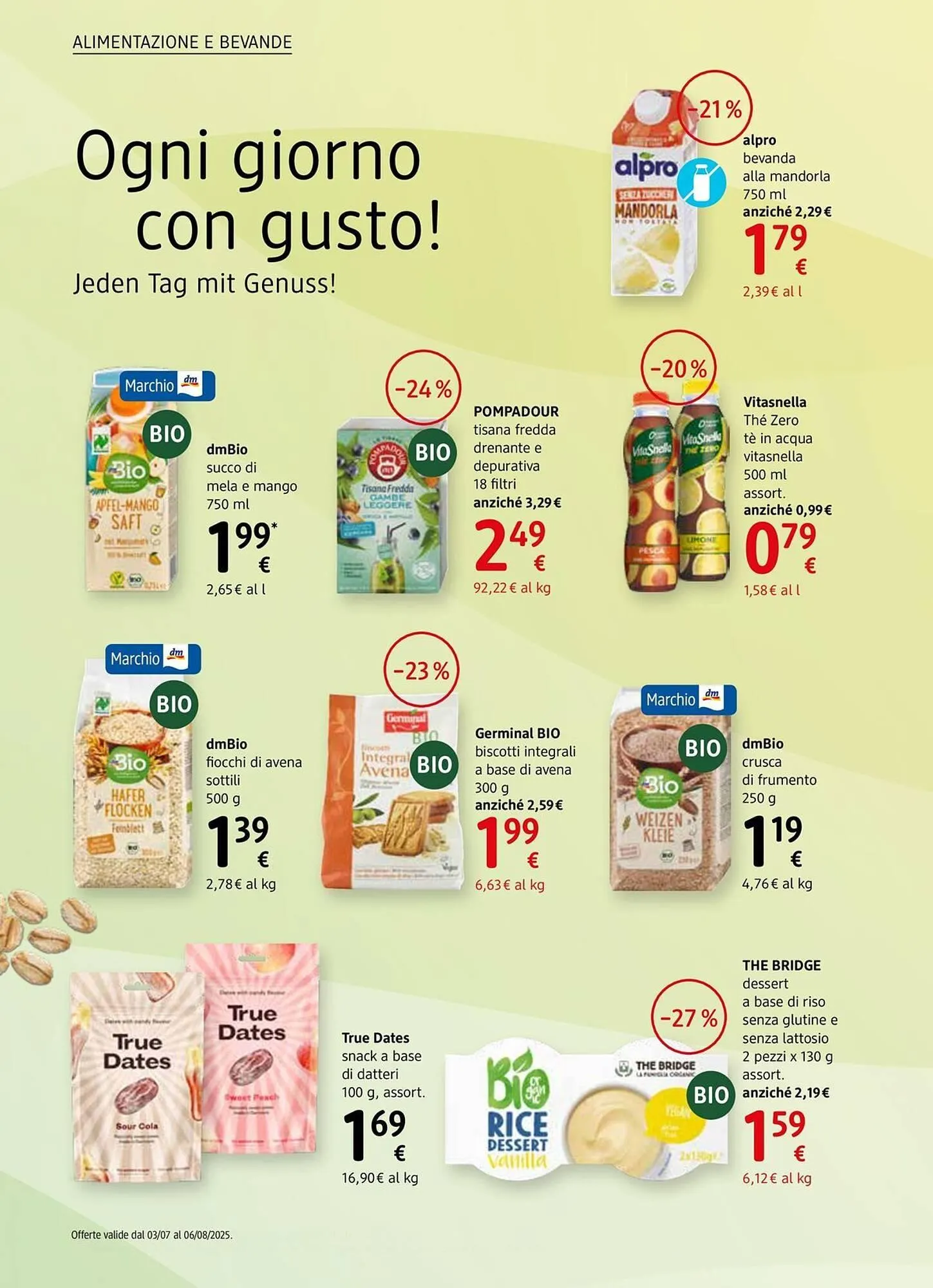 Volantino dm drogerie markt da 3 luglio a 6 agosto di 2025 - Pagina del volantino 12