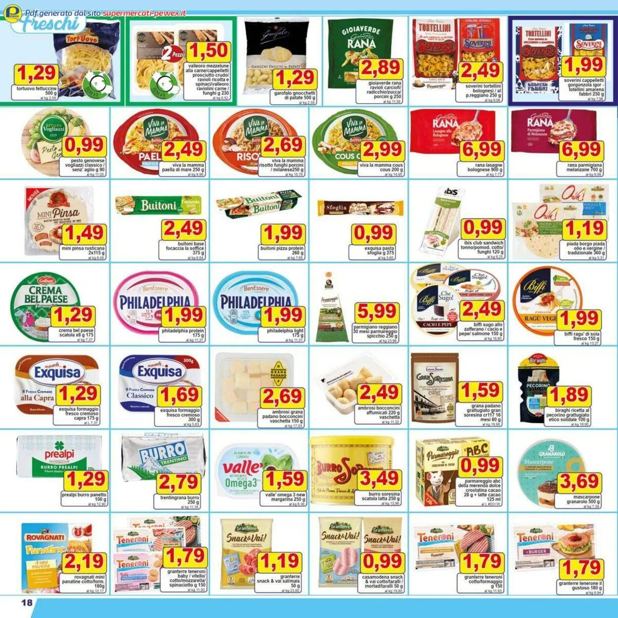 Pewex Volantino attuale da 1 aprile a 15 aprile di 2025 - Pagina del volantino 18