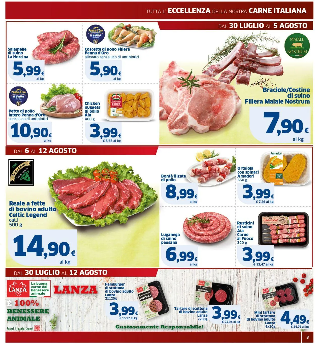 Sigma - Bologna Volantino attuale da 30 luglio a 12 agosto di 2025 - Pagina del volantino 3