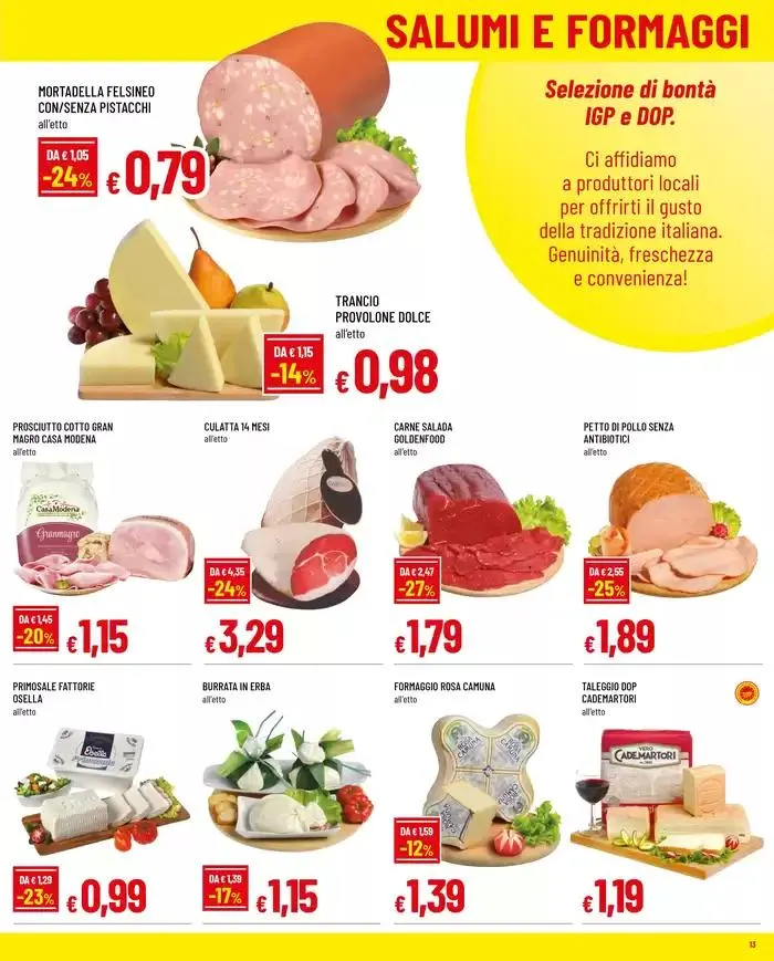 Sottocosto da 2 maggio a 11 maggio di 2025 - Pagina del volantino 13