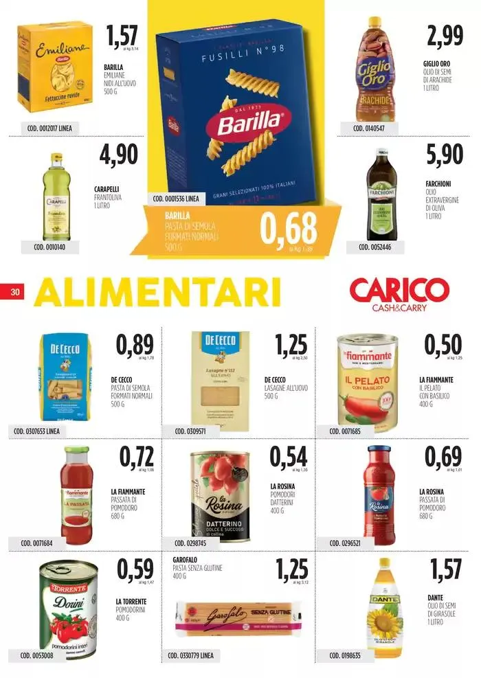 Offerte Carico Cash & Carry da 3 aprile a 21 aprile di 2025 - Pagina del volantino 30