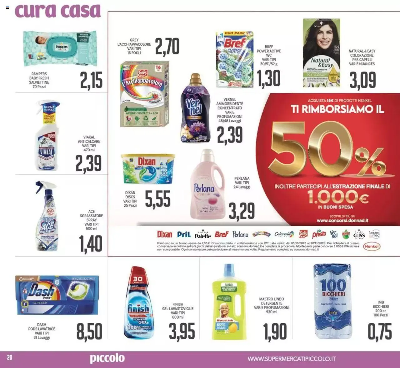 Volantino Piccolo da 2 ottobre a 15 ottobre di 2023 - Pagina del volantino 20