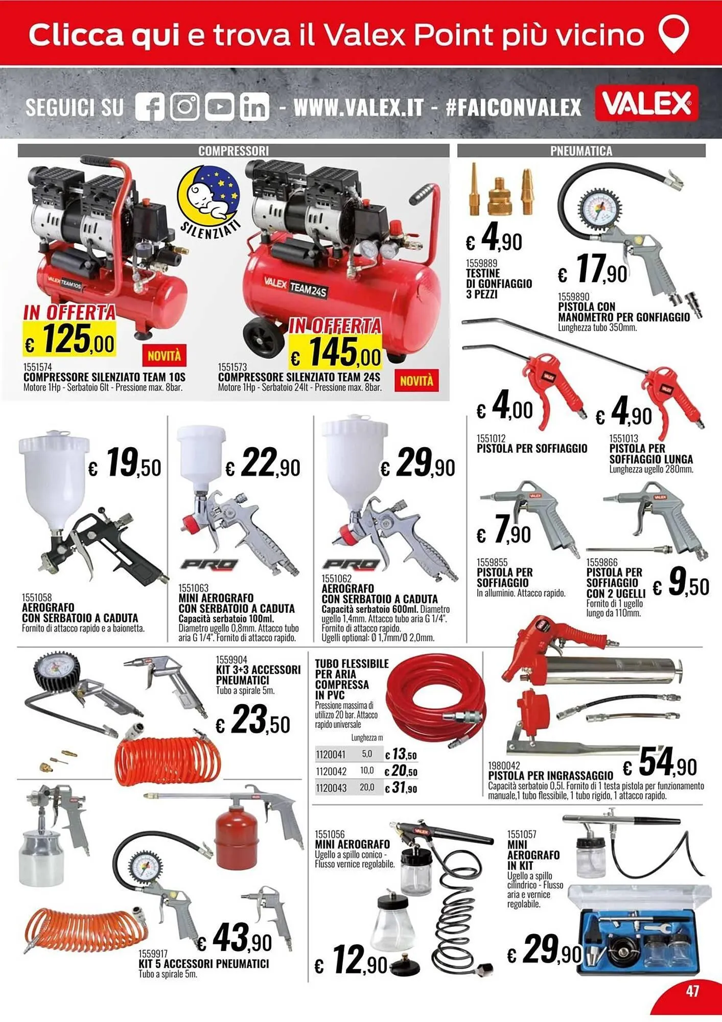 Volantino Valex da 5 marzo a 31 dicembre di 2025 - Pagina del volantino 47