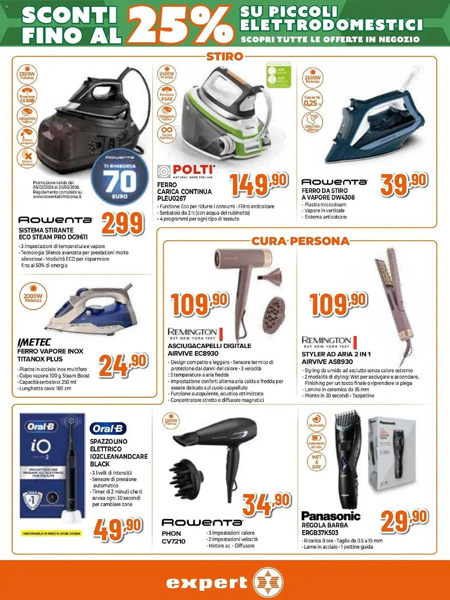 Volantino Expert da 12 febbraio a 25 febbraio di 2026 - Pagina del volantino 17