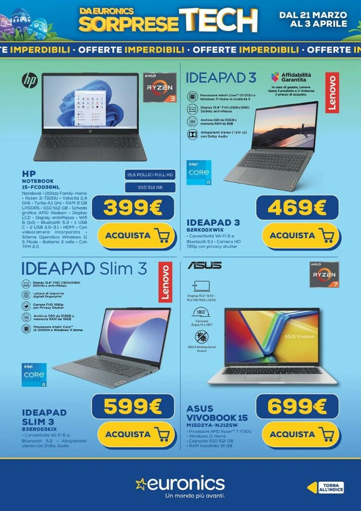 Euronics Volantino attuale da 25 marzo a 3 aprile di 2024 - Pagina del volantino 10