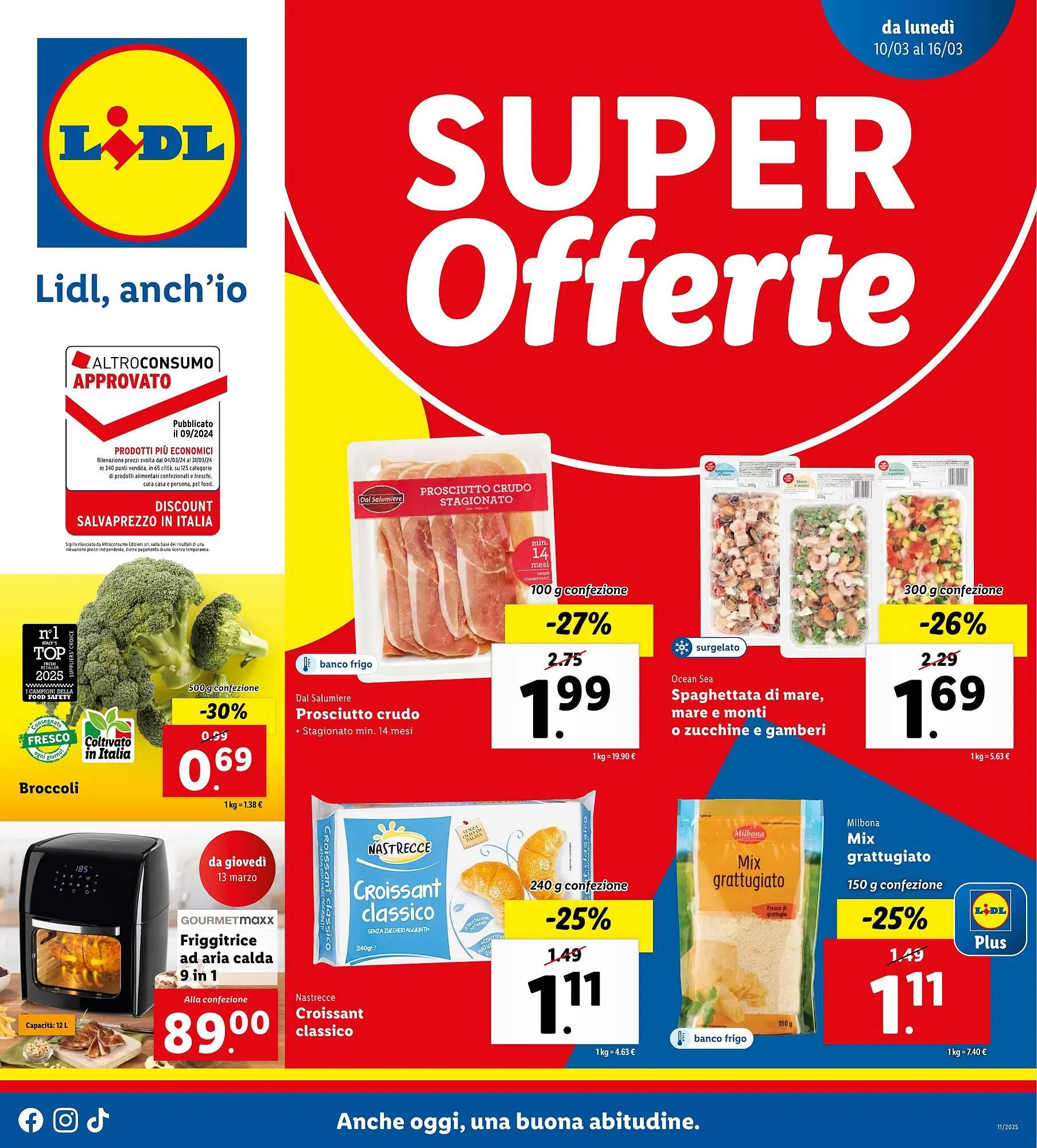 Volantino Lidl da 10 marzo a 16 marzo di 2025 - Pagina del volantino 1
