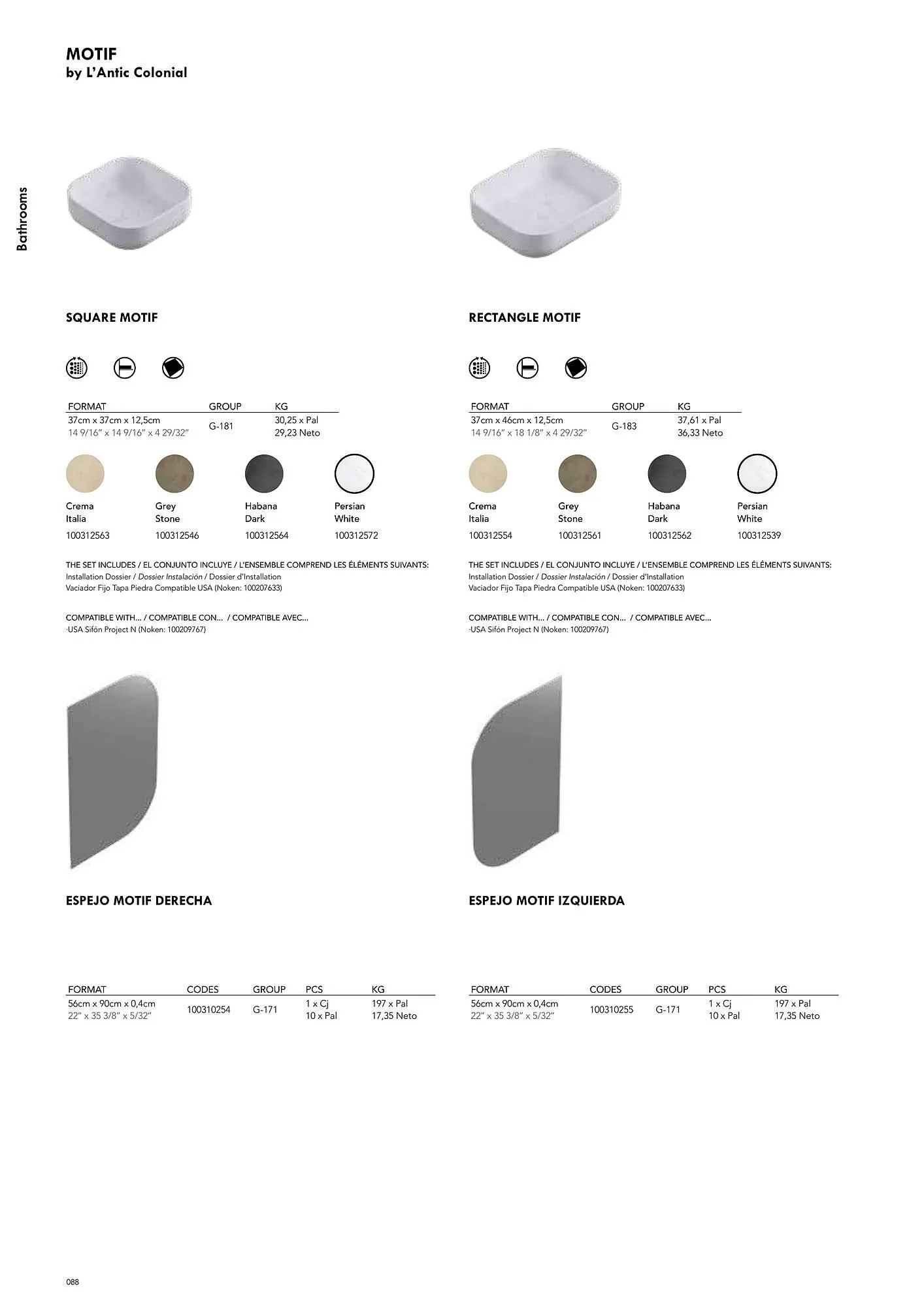 Volantino Porcelanosa da 9 aprile a 28 dicembre di 2024 - Pagina del volantino 98