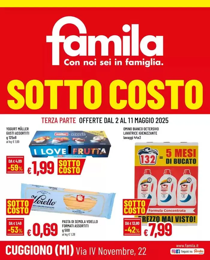 Sottocosto da 2 maggio a 11 maggio di 2025 - Pagina del volantino 1