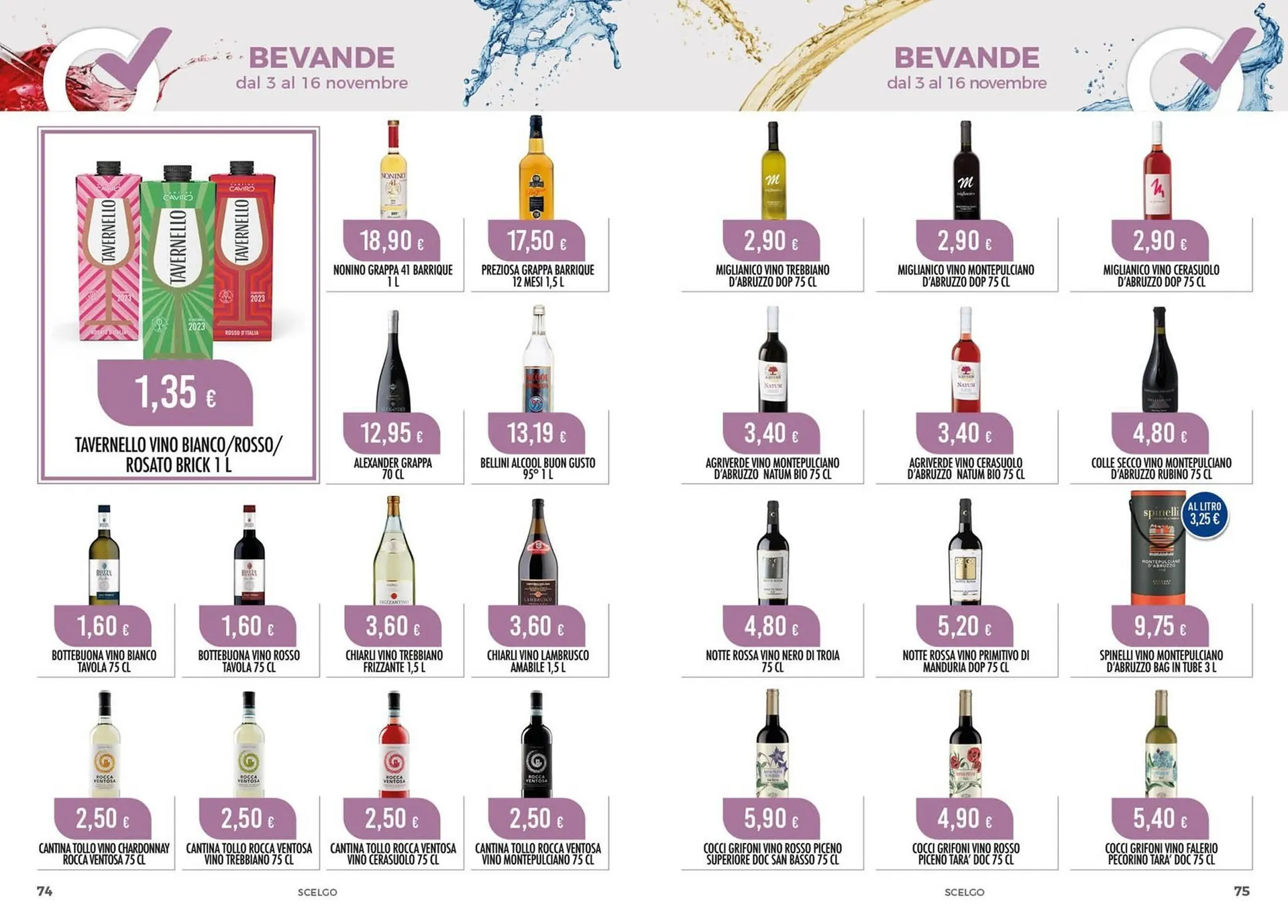 Volantino Scelgo da 3 novembre a 16 novembre di 2025 - Pagina del volantino 38