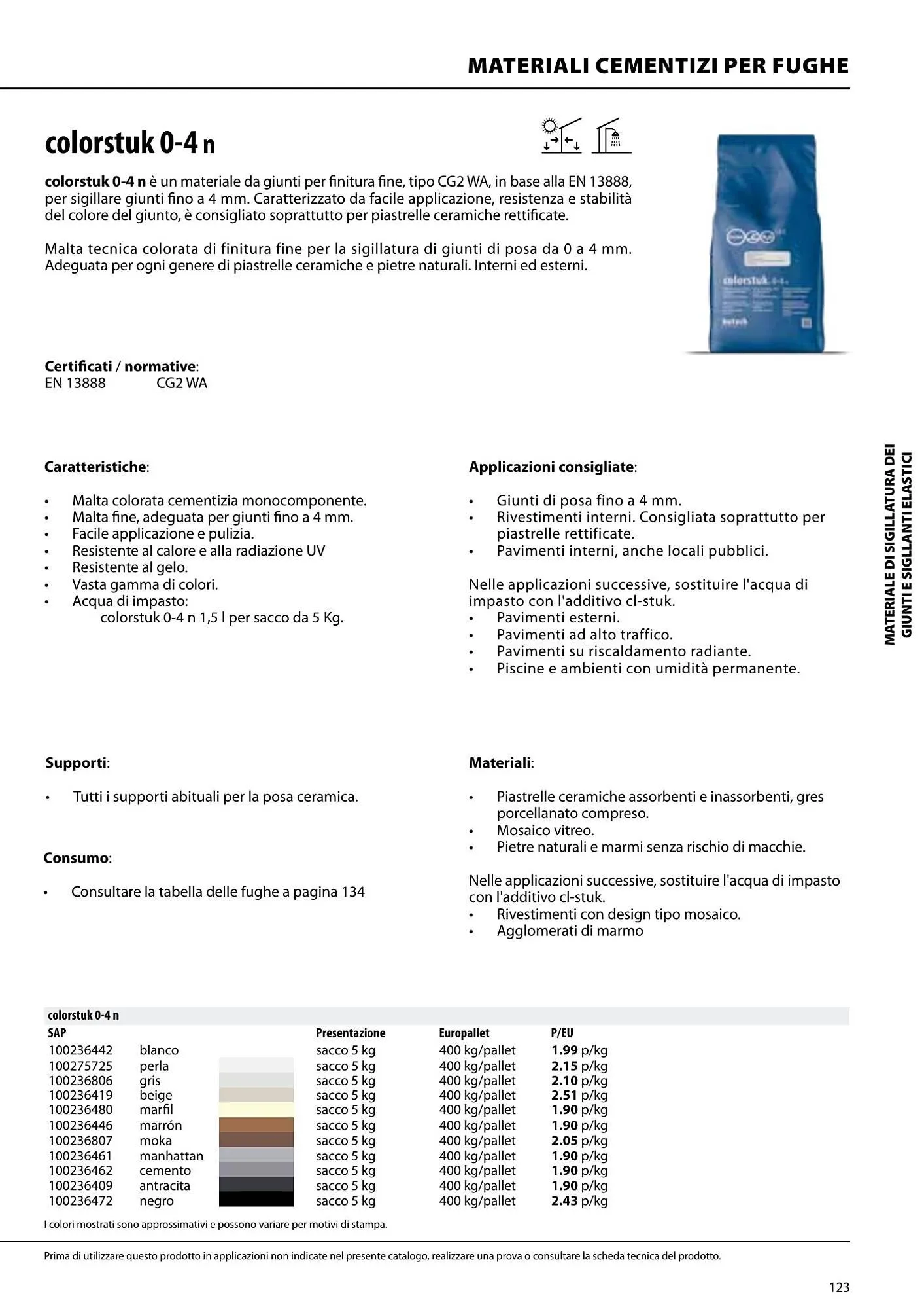 Volantino Porcelanosa da 9 aprile a 28 dicembre di 2024 - Pagina del volantino 123