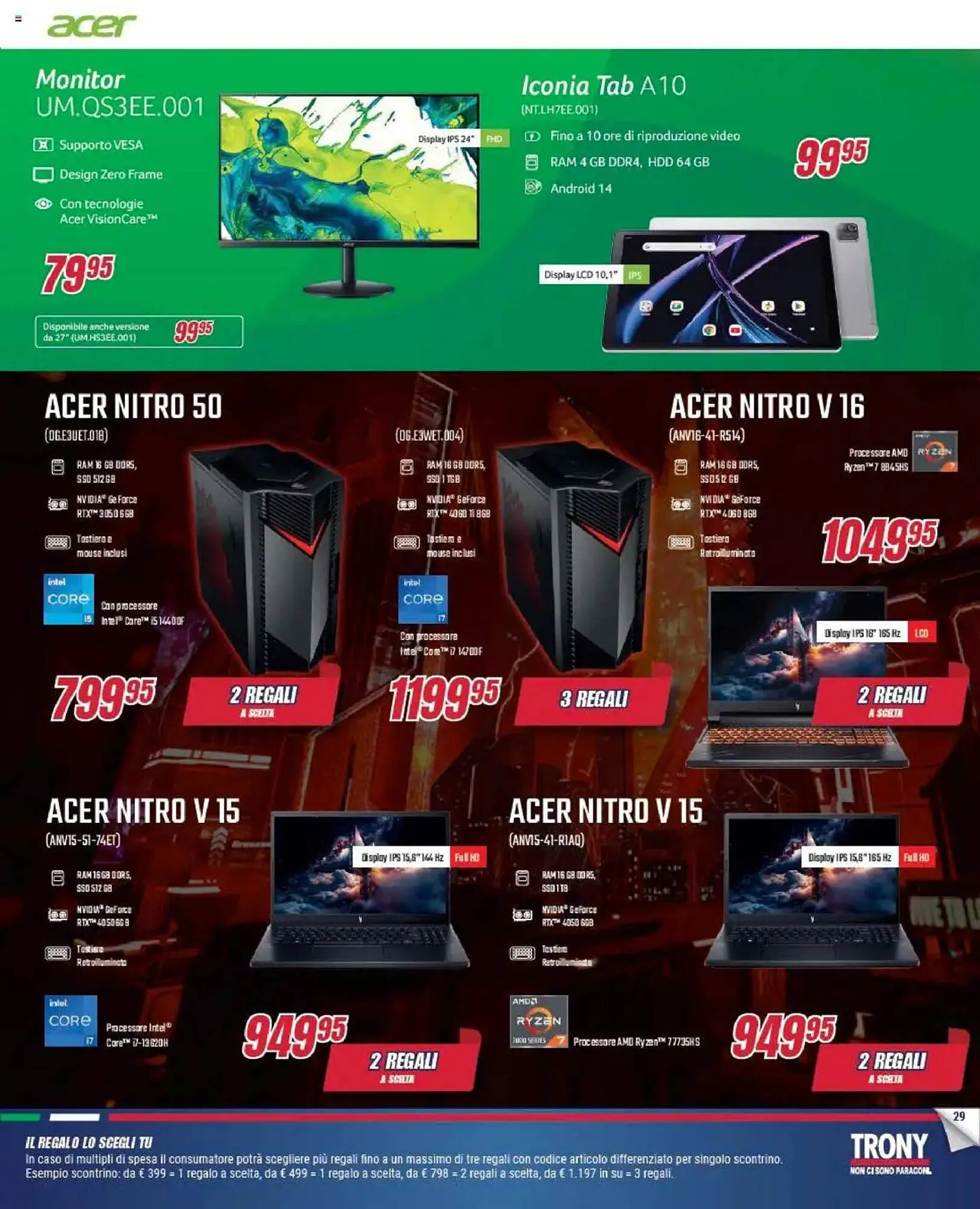 Volantino Trony da 5 settembre a 1 ottobre di 2025 - Pagina del volantino 29