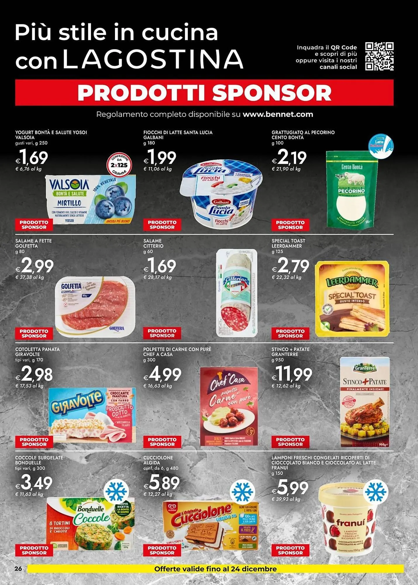 Volantino Bennet da 11 dicembre a 24 dicembre di 2025 - Pagina del volantino 26