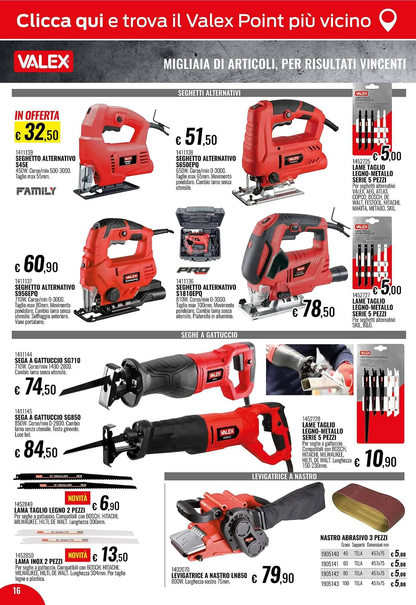 Volantino Valex da 2 gennaio a 2 marzo di 2024 - Pagina del volantino 16