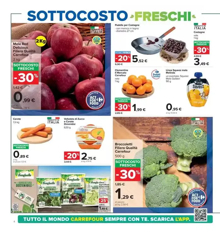 Sottocosto freschi da 24 ottobre a 7 novembre di 2024 - Pagina del volantino 4