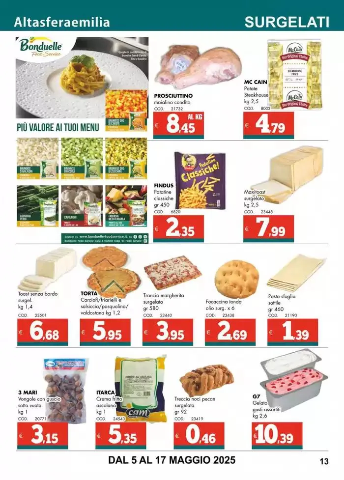 Speciale pizzeria! da 5 maggio a 17 maggio di 2025 - Pagina del volantino 13