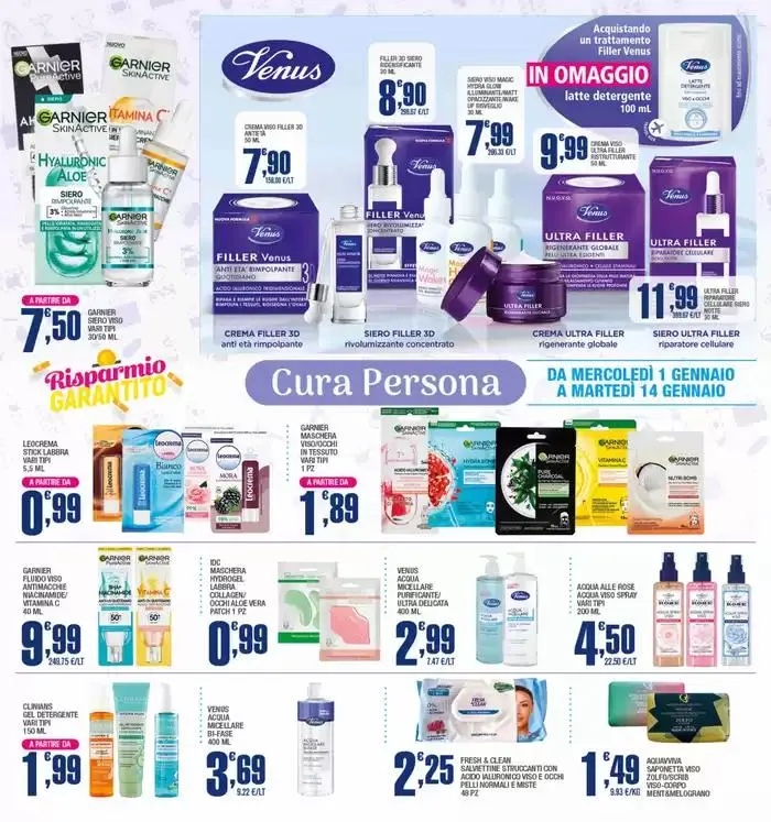Risparmio garantito da 2 gennaio a 14 gennaio di 2025 - Pagina del volantino 8