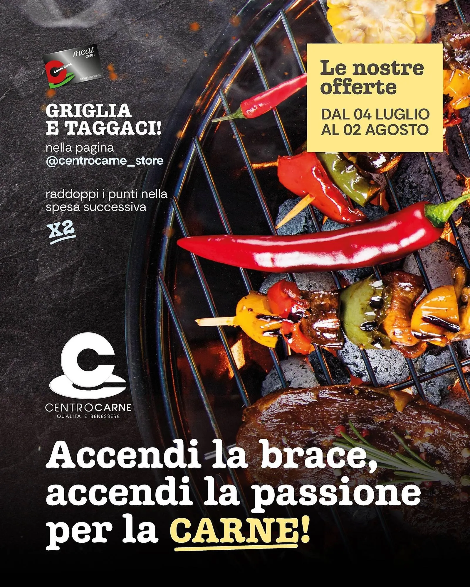 Volantino Centro Carne da 4 luglio a 2 agosto di 2025 - Pagina del volantino 1